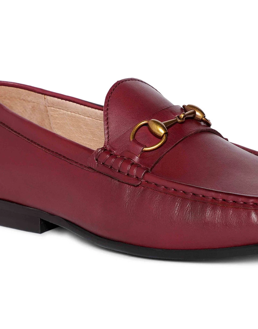 Heel & Buckle London MEN Burgundy Horse-Bit Formal Loafer 7 Heel & Buckle London MEN Burgundy Horse-Bit Formal Loafer