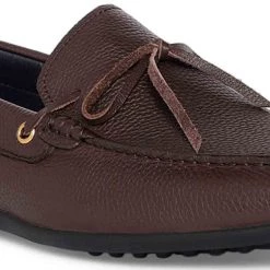 Heel & Buckle London Brown Driving Slip On Loafers MEN