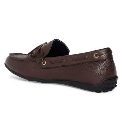 Heel & Buckle London Brown Driving Slip On Loafers MEN