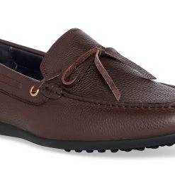 Heel & Buckle London Brown Driving Slip On Loafers MEN