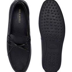 Heel & Buckle London Charcoal Casual Diving Shoes MEN