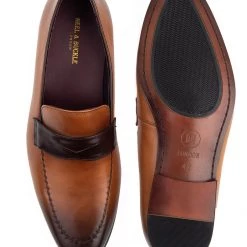 Heel & Buckle London Classic Tan Formal Mocassin