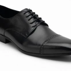 Heel & Buckle London Stately Black Derby Formals Shoes