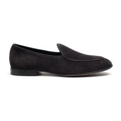 Heel & Buckle London Grey Suede Formal Loafers MEN