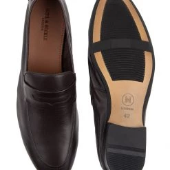 Heel & Buckle London Ascetic Dark Brown Formal Loafers