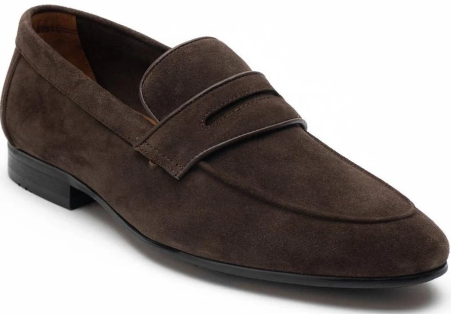 Heel & Buckle London MEN Mosey Brown Penny Formal Loafers 3 Heel & Buckle London MEN Mosey Brown Penny Formal Loafers