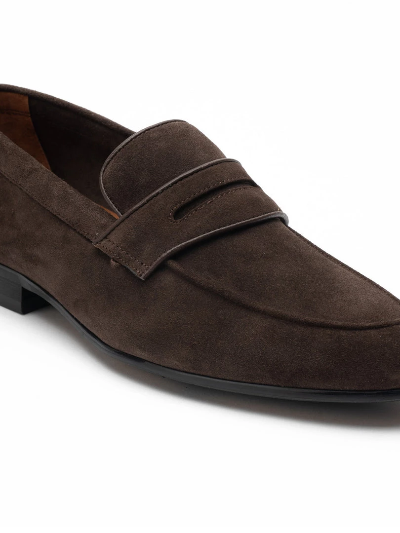 Heel & Buckle London MEN Mosey Brown Penny Formal Loafers 7 Heel & Buckle London MEN Mosey Brown Penny Formal Loafers