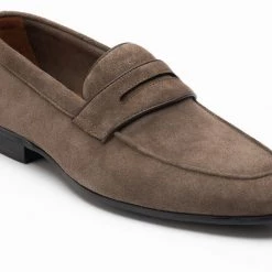 Heel & Buckle London Mosey Grey Penny Formal Loafers MEN