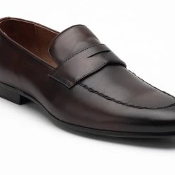 Heel & Buckle London MEN Diverse Brown Penny Formal Loafers