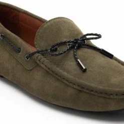 Heel & Buckle London MEN Olive Driving Casuals Moccassins