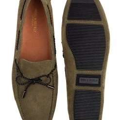 Heel & Buckle London MEN Olive Driving Casuals Moccassins