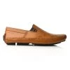 Language Men's Tan Premium Casual Slip-On Driving Shoes