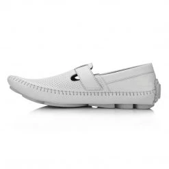 Language Men's White Premium Casual Shoes