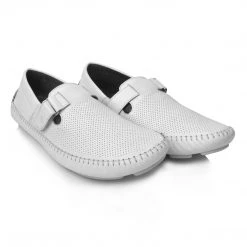 Language Men's White Premium Casual Shoes
