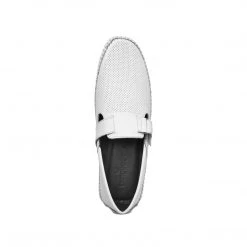 Language Men's White Premium Casual Shoes
