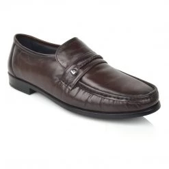 Language Men's Wine Premium Formal Shoes