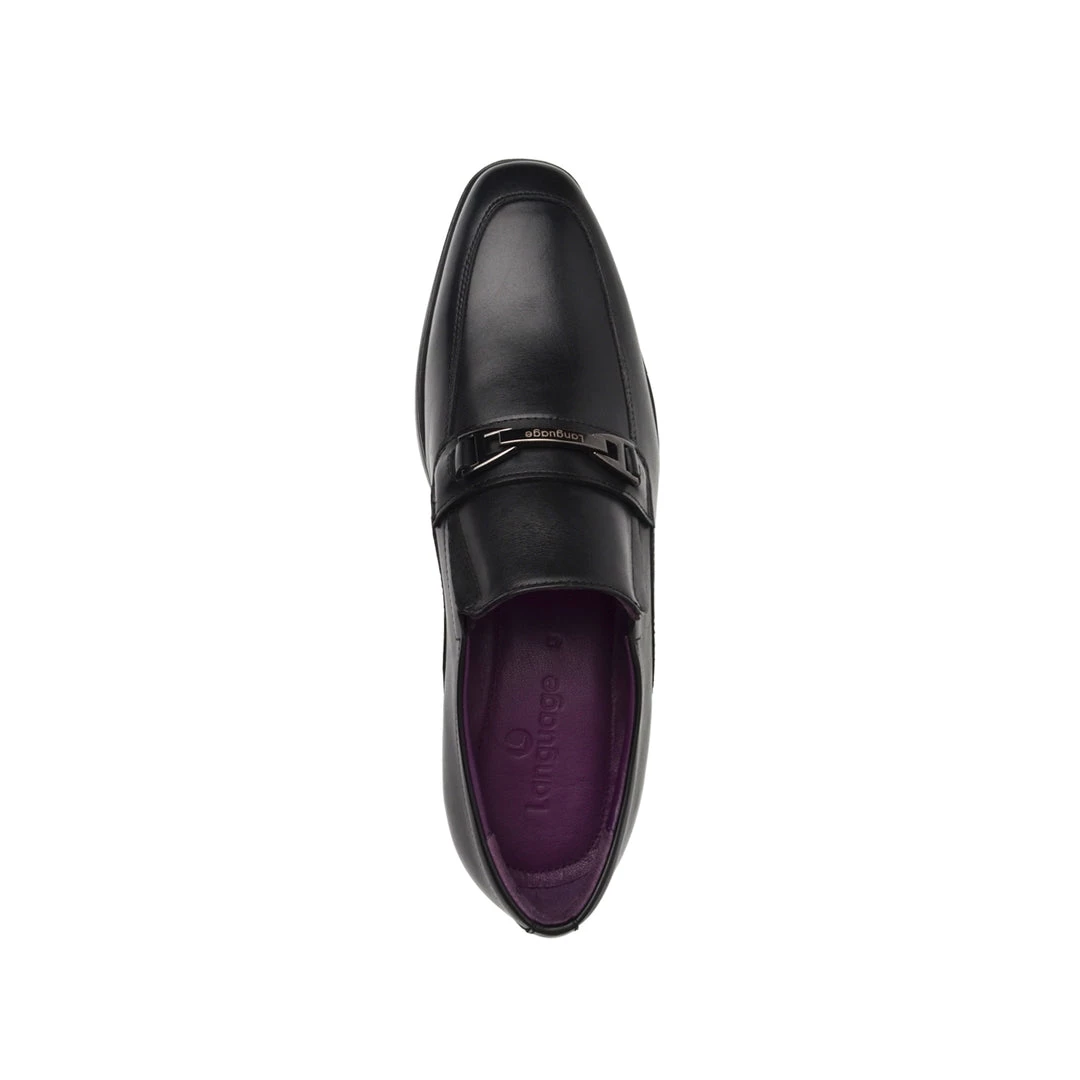 Language Men's Black Premium EVA Formal Shoes 6 Language Men's Black Premium EVA Formal Shoes