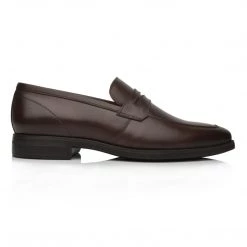 Language Men's Brown Premium Formal Heel Shoes