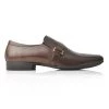 Language Men's Brown Premium Formal Slip-On Shoes