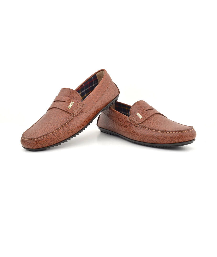 Language Men's Tan Premium Casual Flat Driving Shoes 8 Language Men's Tan Premium Casual Flat Driving Shoes