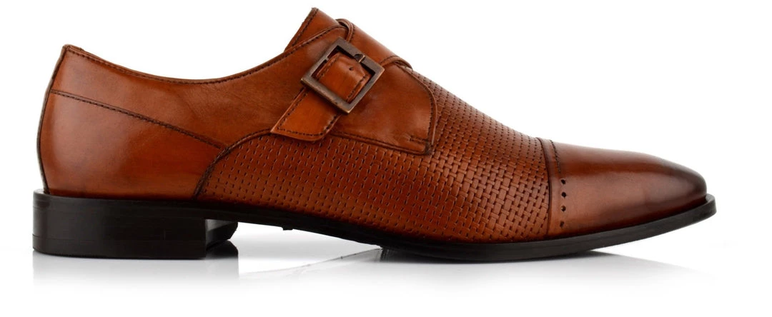 Language Men's Tan Premium Tunit Party Heel Shoes 3 Language Men's Tan Premium Tunit Party Heel Shoes