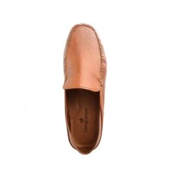 Language Men's Tan Premium Casual Driving Shoes