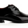Language Men's Black Premium Wedding Formal Shoes