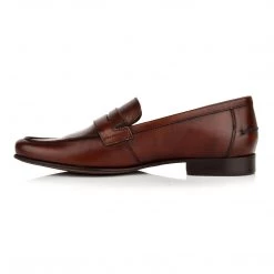 Language Men's Brown Premium Formal Shoes