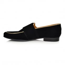 Language Men's Black Premium Wedding Shoes