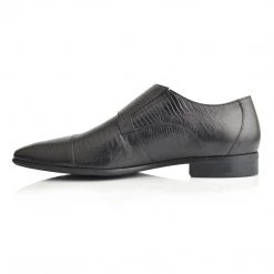 Language Men's Black Premium Party Monk Shoes 10 Language Men's Black Premium Party Monk Shoes