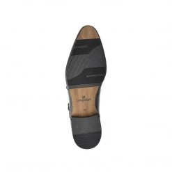 Language Men's Black Premium Party Monk Shoes 12 Language Men's Black Premium Party Monk Shoes