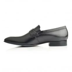 Language Men's Black Premium Party Formal Shoes