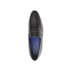 Language Men's Black Premium Party Formal Shoes