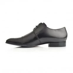 Language Men's Black Premium Party Formal Shoes