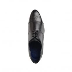 Language Men's Black Premium Party Formal Shoes