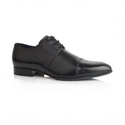 Language Men's Black Premium Party Formal Shoes