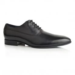 Language Men's Black Premium Formal Formal Shoes