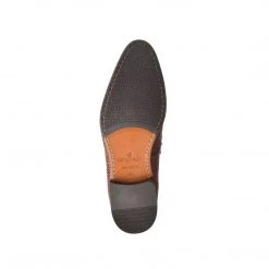 Language Men's Burgundy Premium Party Formal Shoes