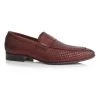 Language Men's Burgundy Premium Party Formal Shoes