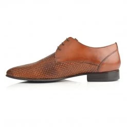 Language Men's Tan Premium Party Formal Shoes
