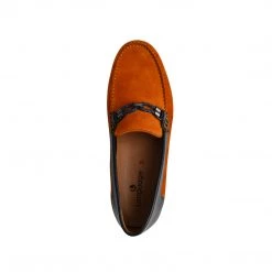 Language Men's Tan Premium Casual Formal Shoes