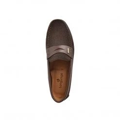 Language Men's Brown Premium Casual Driving Shoes