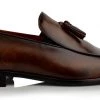 Language Men's Brown Premium Party Formal Shoes