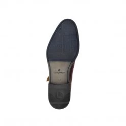 Language Men's Wine Premium Party Monk Shoes