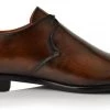 Language Men's Brown Premium Party Formal Shoes