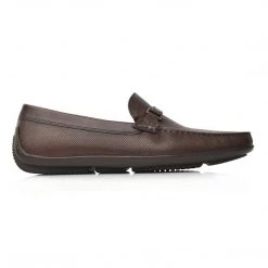 Language Men's Brown Premium Casual Driving Shoes