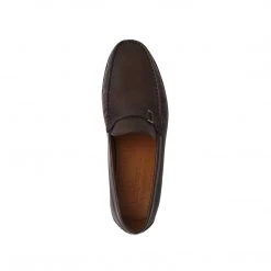 Language Men's Brown Premium Casual Driving Shoes
