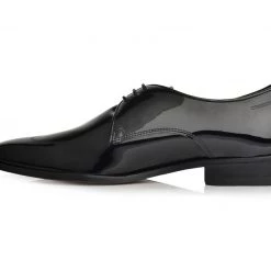 Language Men's Black Premium Wedding Formal Shoes