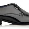Language Men's Black Premium Wedding Formal Shoes