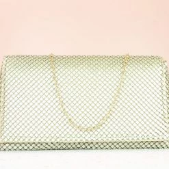Inc.5 FORMAL FLAPPED CLUTCH - M.APRICOT BAGS